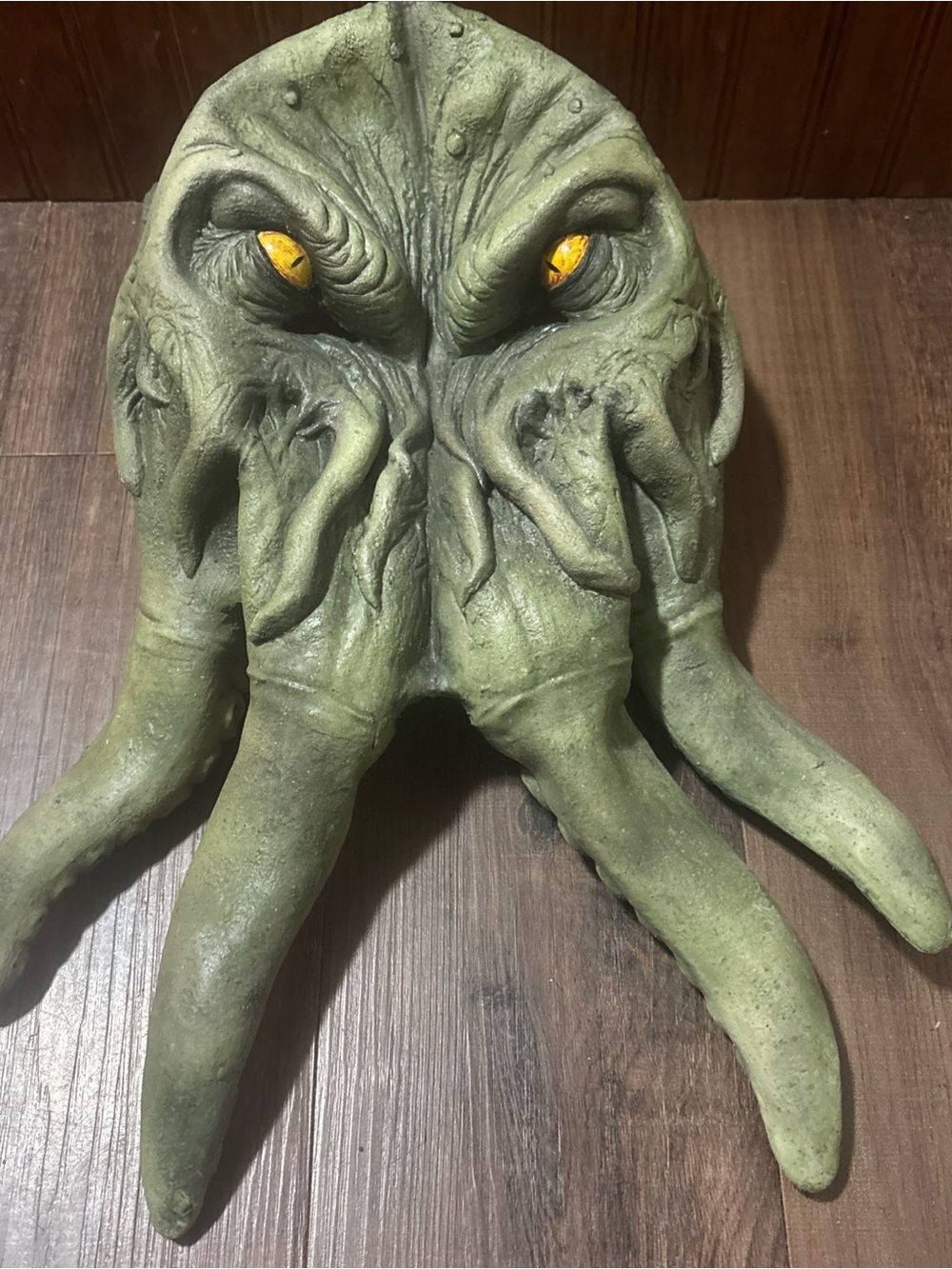 Green Cthulhu Mask Halloween